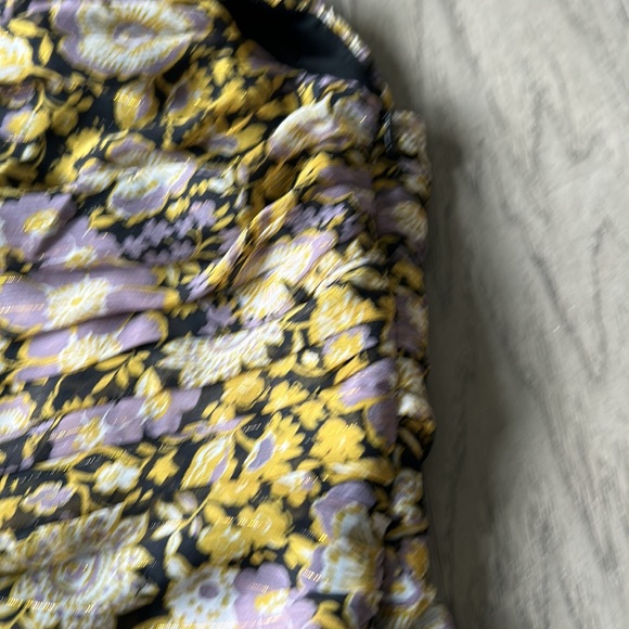 Zara NWT one shoulder mini dress size small B7 - Picture 10 of 15